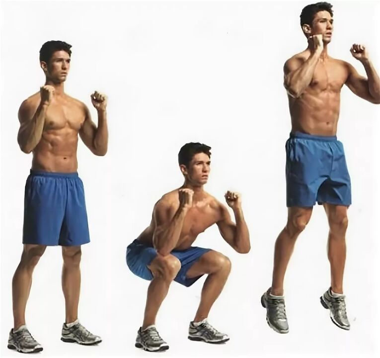 Τα Jump squats βοηθούν έναν άνδρα να αποκτήσει στύση γρήγορα και για μεγάλο χρονικό διάστημα